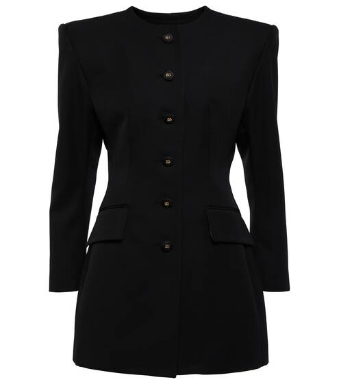 Single-breasted crêpe blazer | Dolce & Gabbana
