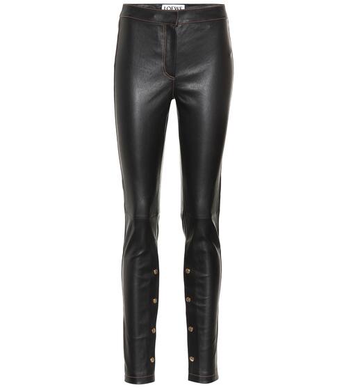 Stretch leather pants | Loewe