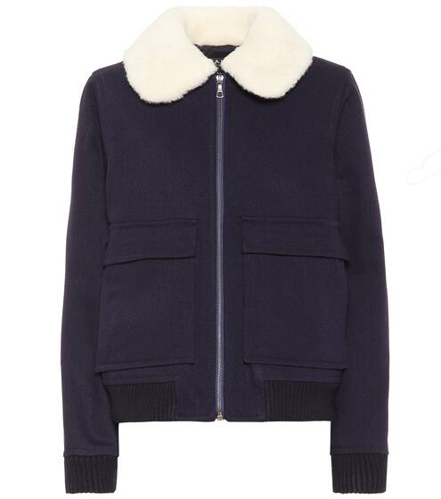 Snowbird wool-blend jacket | A.P.C.