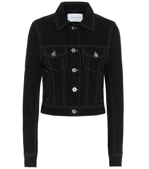 Cropped denim jacket | Matthew Adams Dolan