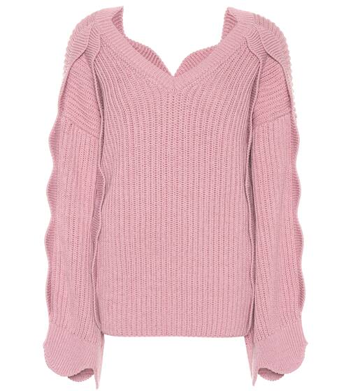 Oversized cotton and wool sweater | Stella McCartney