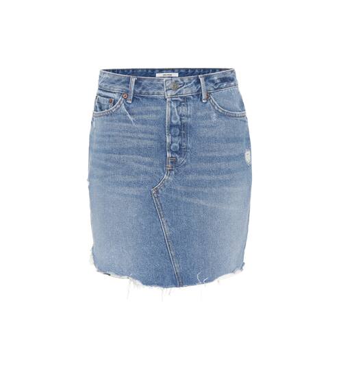 Rhoda high-rise denim miniskirt | Grlfrnd