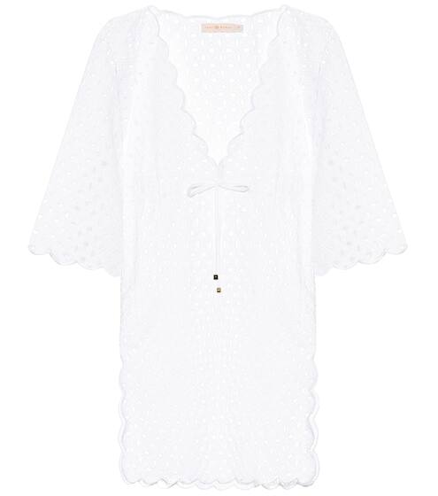 Cotton broderie anglaise minidress | Tory Burch