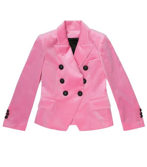 Velvet blazer | Balmain Kids