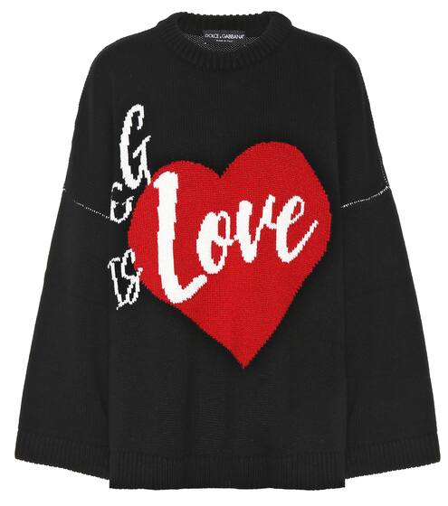 D&G Is Love cashmere sweater | Dolce & Gabbana