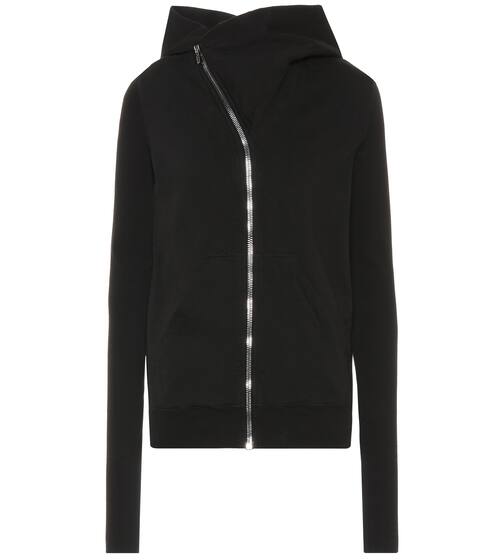 DRKSHDW cotton-knit hoodie | Rick Owens