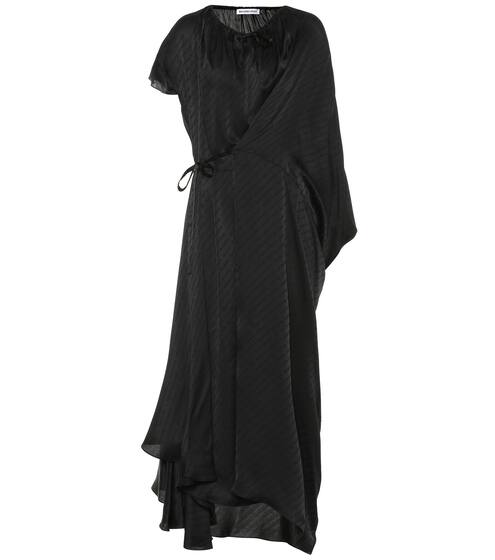 Asymmetric silk dress | Balenciaga
