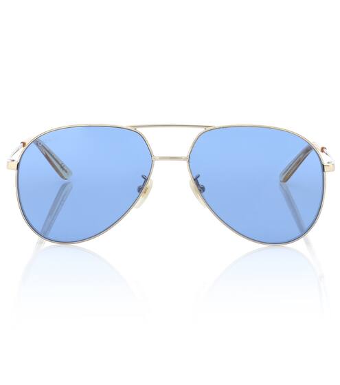 نظارات شمسية بستايل Aviator | Gucci