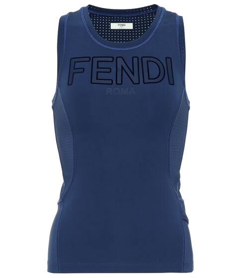 Printed tank top | Fendi