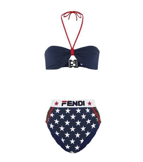 FENDI MANIA printed bikini | Fendi