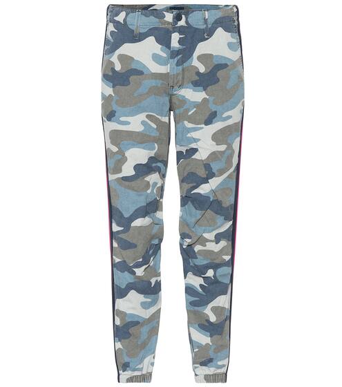 Mid-rise camouflage pants | Mother