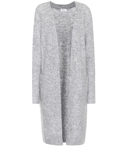 Raya mohair and wool-blend cardigan | Acne Studios