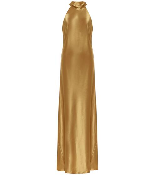 Sienna satin gown | Galvan