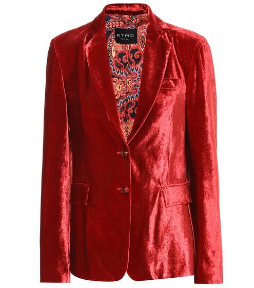 Velvet blazer | Etro