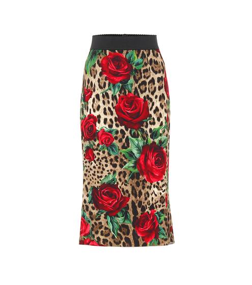 Printed pencil skirt | Dolce & Gabbana