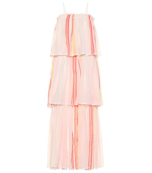 Eskedar cotton-blend midi dress | Lemlem