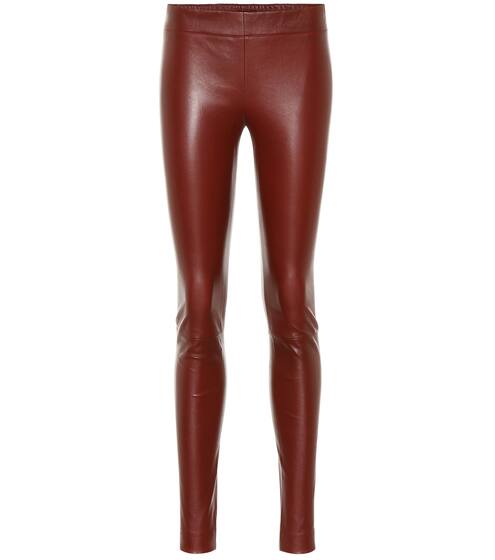 Moto leather leggings | The Row