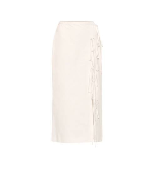 Oleandro cotton midi skirt | Brock Collection