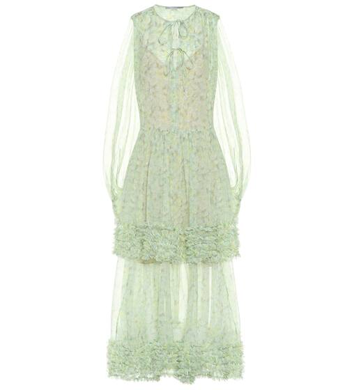 Bedrucktes Kleid Agar aus Seide | Stella McCartney