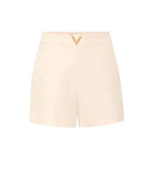 VGOLD wool and silk shorts | Valentino
