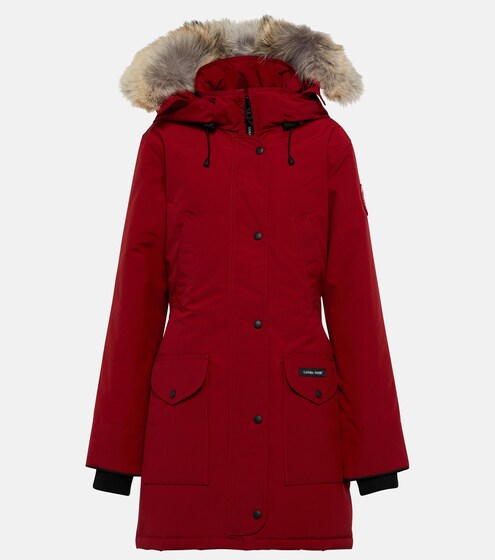 red parka jacket womens