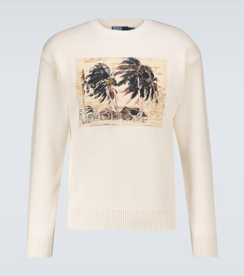 حصريّاً لدى Mytheresa – تي شيرت من القطن بأكمام طويلة | Polo Ralph Lauren