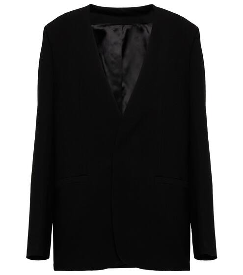 Open crêpe blazer | Totême