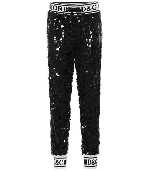 Sequined trackpants | Dolce & Gabbana