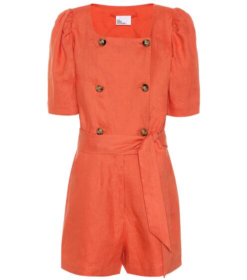 Diana linen playsuit | Lisa Marie Fernandez