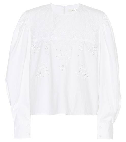 Embroidered cotton top | Isabel Marant, Étoile