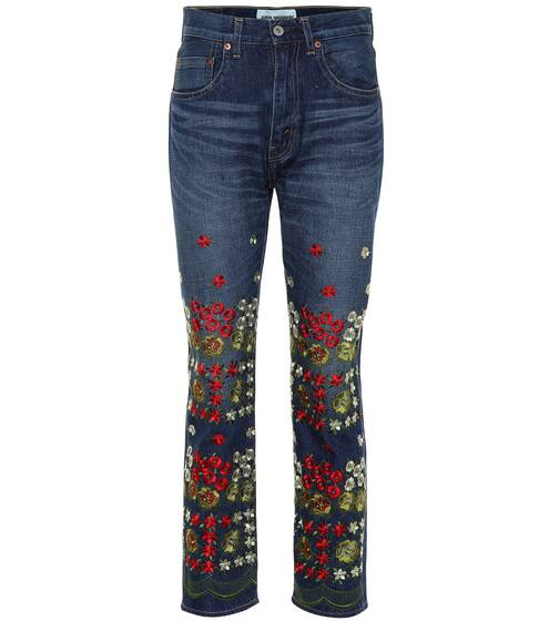 Embroidered jeans | Junya Watanabe