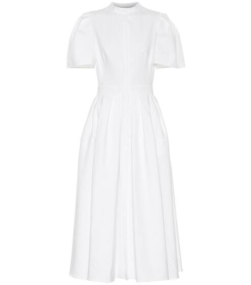 Cotton midi dress | Alexander McQueen