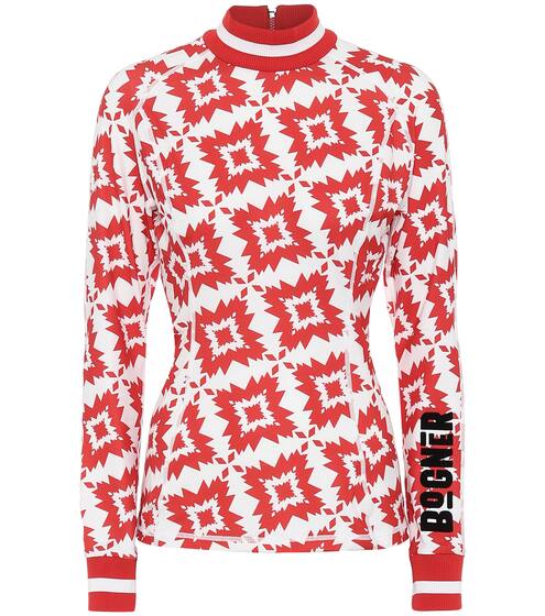 Madeline stretch-jersey top | Bogner