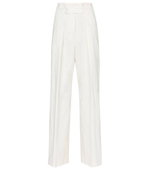 Pantalones plisados de tiro alto | Jil Sander