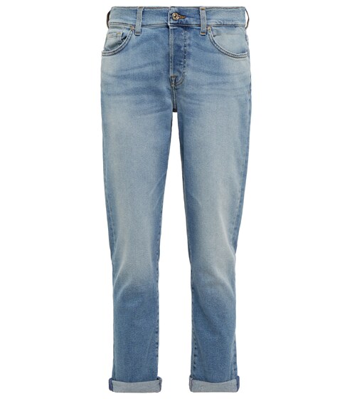 Asher mid-rise cropped jeans | 7 For All Mankind