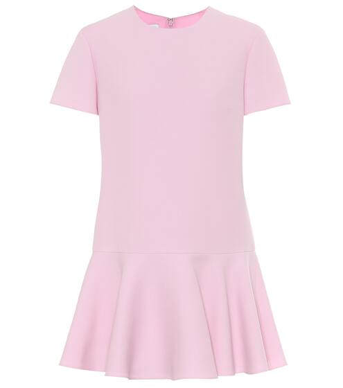 Wool and silk crêpe minidress | Valentino