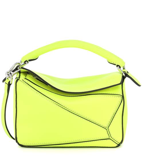 Puzzle Mini leather shoulder bag | Loewe