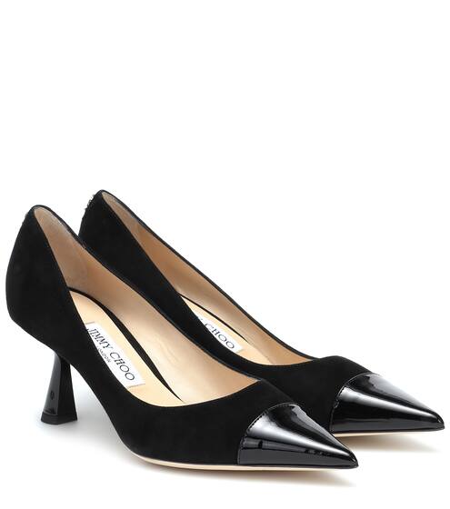 Rene 65 suede and leather pumps | Jimmy Choo