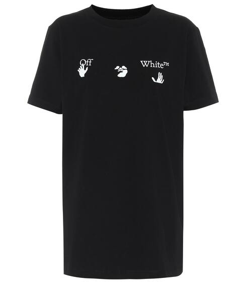 Logo cotton-jersey T-shirt | Off-White