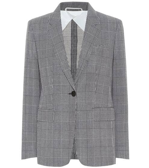 Olona checked wool blazer | Max Mara