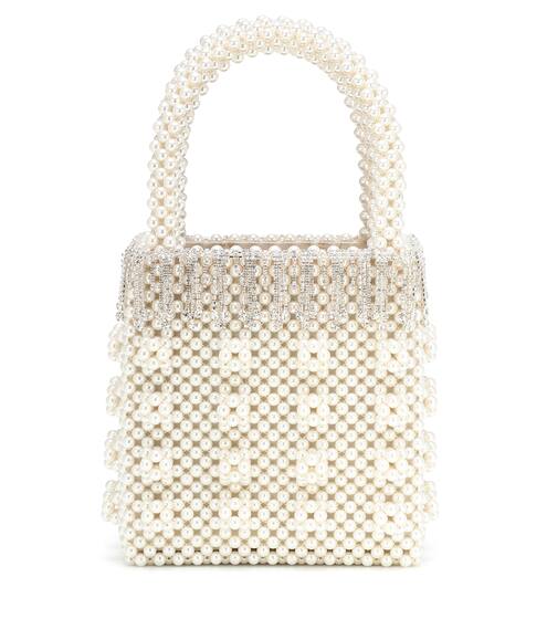 Huckleberry embellished beaded tote | Shrimps