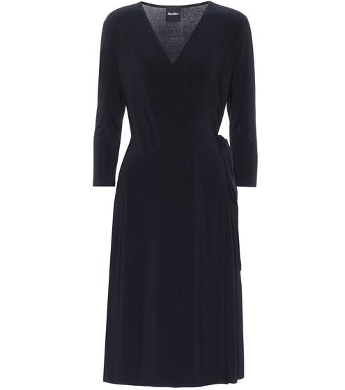 Dida stretch-jersey wrap dress | Max Mara