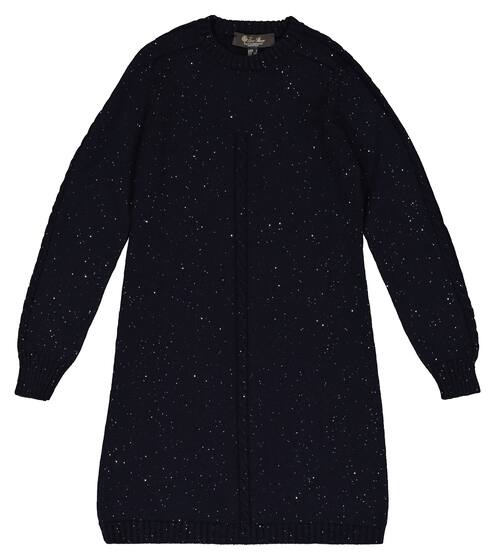 Hayden cashmere and silk sweater dress | Loro Piana Kids