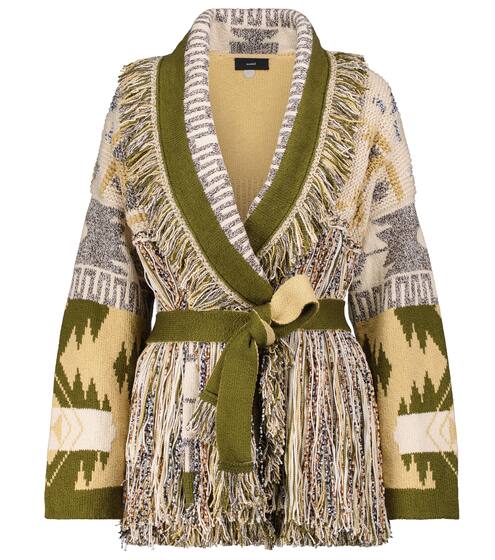 Riding in a Cloud of Dust cardigan | Alanui