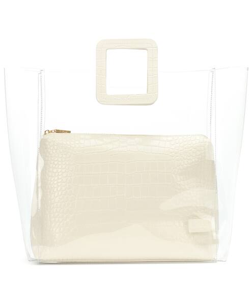 حقيبة من الجلد المنقوش Large Shirley | Staud