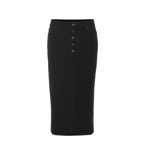 Stretch gabardine pencil skirt | Joseph