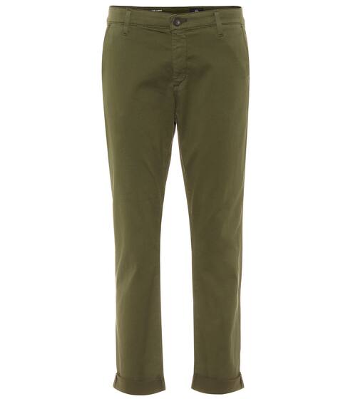 Caden stretch-cotton cropped pants | AG Jeans