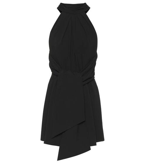 Crêpe playsuit | Saint Laurent