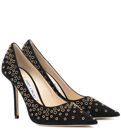 Pumps Love 100 in suede | Jimmy Choo