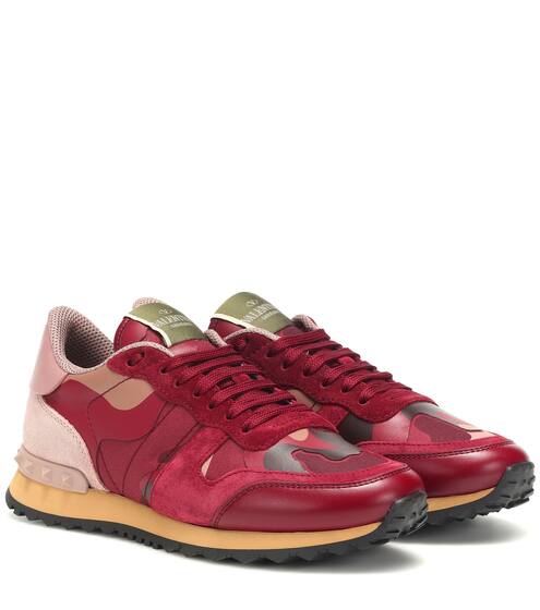 Valentino Garavani Rockrunner camouflage sneakers | Valentino